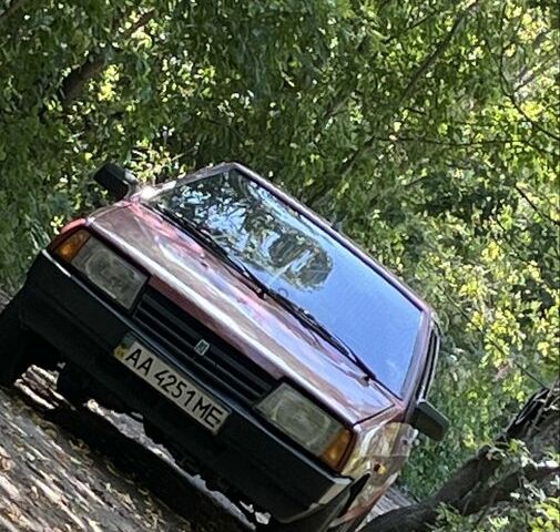 Красный ВАЗ 21093, объемом двигателя 1.5 л и пробегом 2 тыс. км за 600 $, фото 1 на Automoto.ua