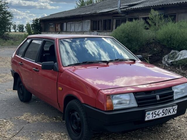 Червоний ВАЗ 21093, об'ємом двигуна 1.3 л та пробігом 90 тис. км за 790 $, фото 1 на Automoto.ua