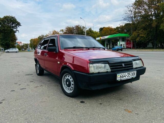 Красный ВАЗ 21093, объемом двигателя 1.5 л и пробегом 79 тыс. км за 1150 $, фото 1 на Automoto.ua
