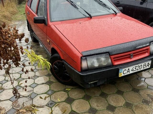 Красный ВАЗ 21093, объемом двигателя 1.5 л и пробегом 160 тыс. км за 1600 $, фото 1 на Automoto.ua