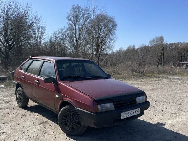 Червоний ВАЗ 21093, об'ємом двигуна 1.5 л та пробігом 65 тис. км за 1000 $, фото 1 на Automoto.ua