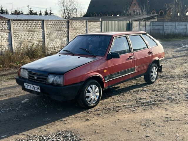Красный ВАЗ 21093, объемом двигателя 1.5 л и пробегом 222 тыс. км за 500 $, фото 1 на Automoto.ua