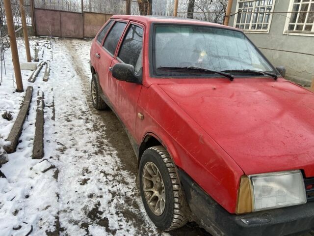 Красный ВАЗ 21093, объемом двигателя 1.5 л и пробегом 100 тыс. км за 1000 $, фото 1 на Automoto.ua