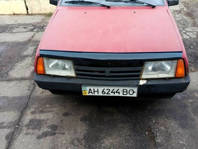 Красный ВАЗ 21093, объемом двигателя 1.5 л и пробегом 400 тыс. км за 520 $, фото 1 на Automoto.ua