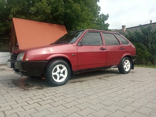 Красный ВАЗ 21093, объемом двигателя 1.5 л и пробегом 52 тыс. км за 1100 $, фото 1 на Automoto.ua
