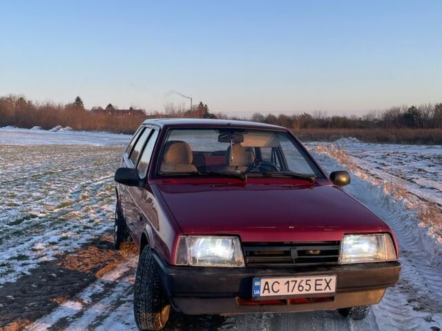 Красный ВАЗ 21093, объемом двигателя 1.5 л и пробегом 352 тыс. км за 1156 $, фото 1 на Automoto.ua
