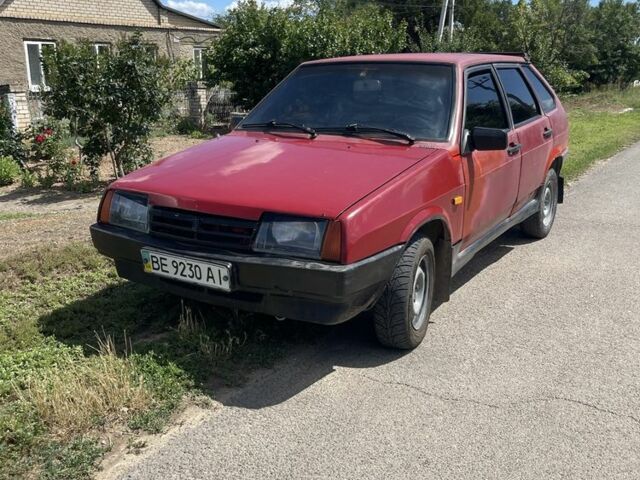 Красный ВАЗ 21093, объемом двигателя 0 л и пробегом 555 тыс. км за 1000 $, фото 1 на Automoto.ua