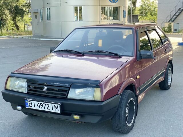 Красный ВАЗ 21093, объемом двигателя 1.5 л и пробегом 200 тыс. км за 1350 $, фото 1 на Automoto.ua