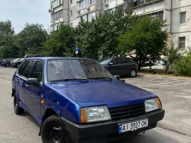 Синий ВАЗ 21093, объемом двигателя 1.5 л и пробегом 555 тыс. км за 673 $, фото 1 на Automoto.ua