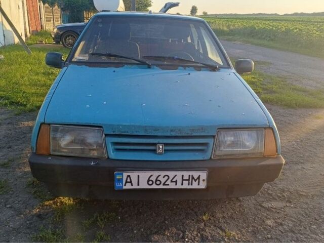 Синий ВАЗ 21093, объемом двигателя 1.5 л и пробегом 250 тыс. км за 450 $, фото 1 на Automoto.ua