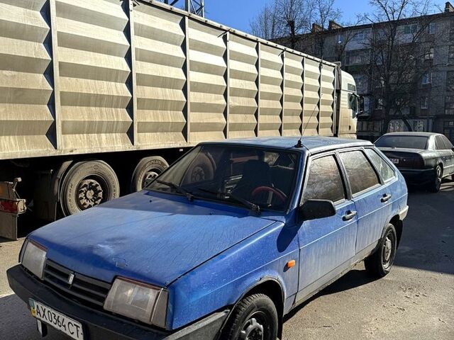 Синий ВАЗ 21093, объемом двигателя 1.5 л и пробегом 60 тыс. км за 400 $, фото 1 на Automoto.ua