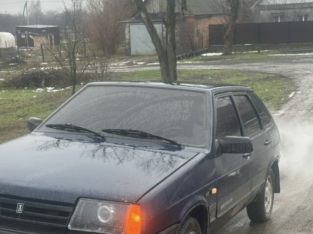 Синий ВАЗ 21093, объемом двигателя 1.6 л и пробегом 78 тыс. км за 1550 $, фото 1 на Automoto.ua