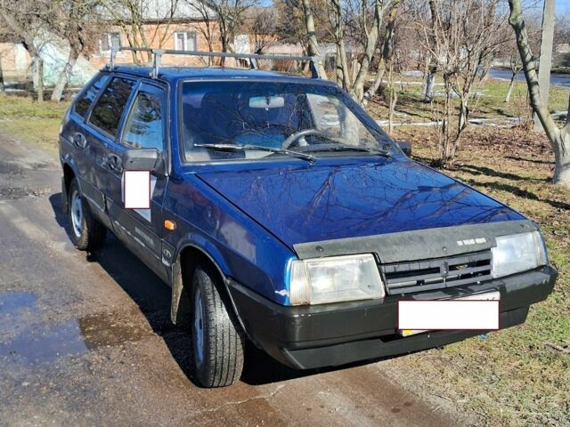 Синий ВАЗ 21093, объемом двигателя 0 л и пробегом 205 тыс. км за 600 $, фото 1 на Automoto.ua