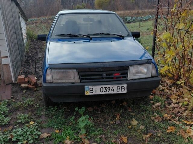 Синій ВАЗ 21093, об'ємом двигуна 1.5 л та пробігом 40 тис. км за 955 $, фото 1 на Automoto.ua
