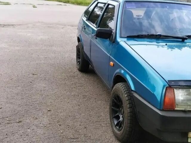 Синий ВАЗ 21093, объемом двигателя 1.5 л и пробегом 200 тыс. км за 896 $, фото 1 на Automoto.ua
