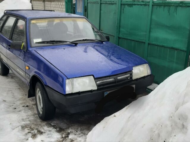 Синий ВАЗ 21093, объемом двигателя 1.5 л и пробегом 210 тыс. км за 2400 $, фото 1 на Automoto.ua