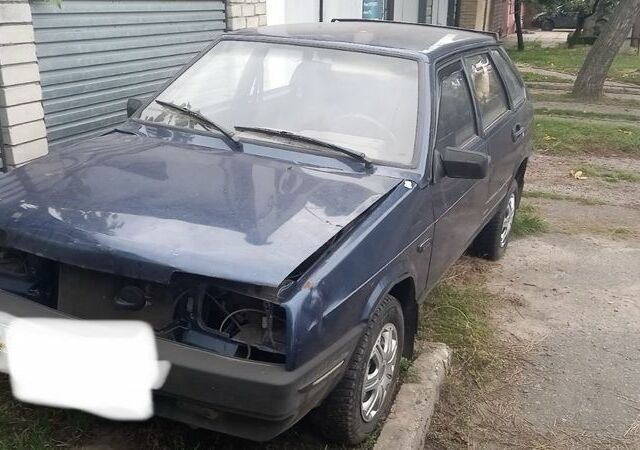 Синий ВАЗ 21093, объемом двигателя 1.5 л и пробегом 142 тыс. км за 600 $, фото 1 на Automoto.ua