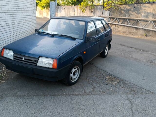 Синий ВАЗ 21093, объемом двигателя 1.5 л и пробегом 130 тыс. км за 1354 $, фото 1 на Automoto.ua