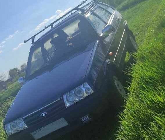 Синий ВАЗ 21093, объемом двигателя 1.5 л и пробегом 1000 тыс. км за 1500 $, фото 1 на Automoto.ua