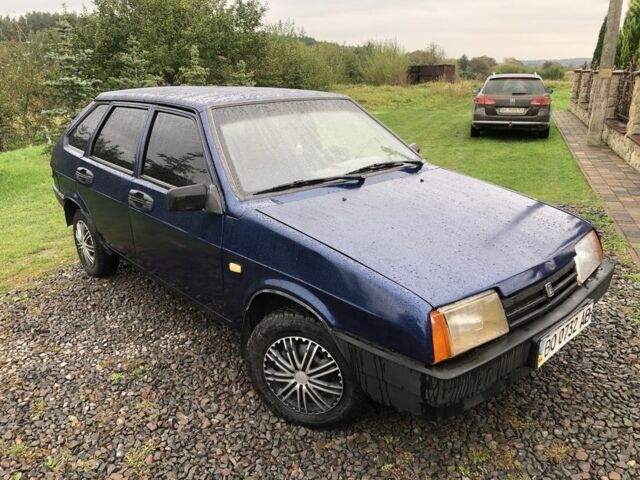 Синий ВАЗ 21093, объемом двигателя 1.5 л и пробегом 245 тыс. км за 850 $, фото 1 на Automoto.ua