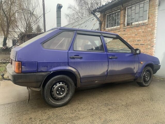 Синій ВАЗ 21093, об'ємом двигуна 1.6 л та пробігом 300 тис. км за 950 $, фото 1 на Automoto.ua