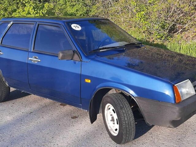 Синий ВАЗ 21093, объемом двигателя 1.6 л и пробегом 49 тыс. км за 2500 $, фото 1 на Automoto.ua