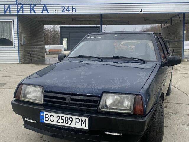 Синий ВАЗ 21093, объемом двигателя 1.5 л и пробегом 98 тыс. км за 1000 $, фото 1 на Automoto.ua