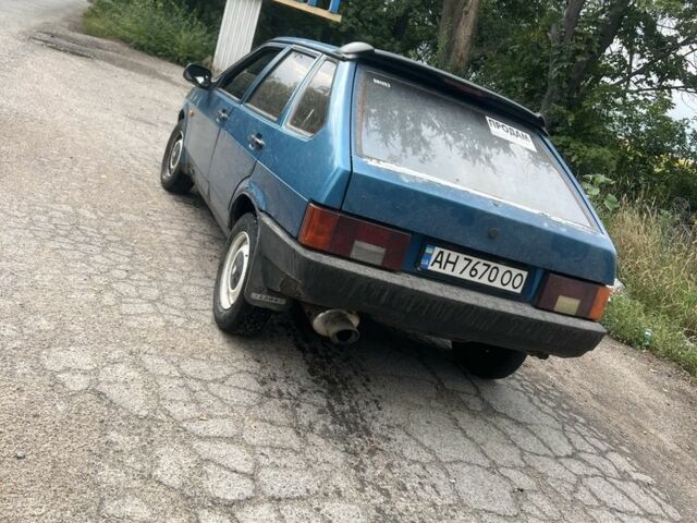 Синій ВАЗ 21093, об'ємом двигуна 1.5 л та пробігом 100 тис. км за 850 $, фото 1 на Automoto.ua