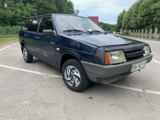 Синий ВАЗ 21093, объемом двигателя 1.5 л и пробегом 30 тыс. км за 900 $, фото 1 на Automoto.ua