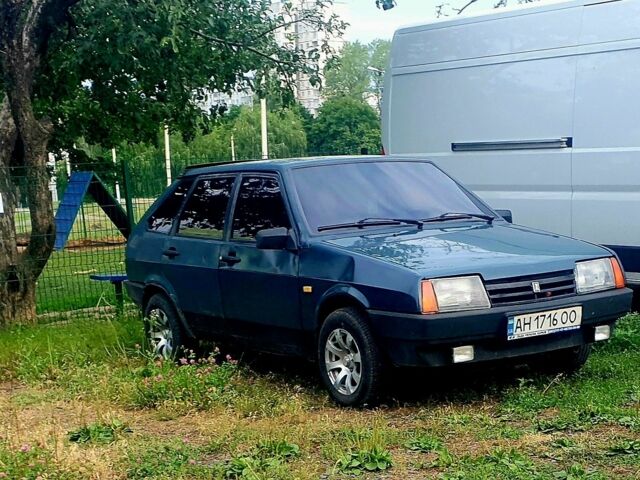 Зеленый ВАЗ 21093, объемом двигателя 1.5 л и пробегом 427 тыс. км за 1009 $, фото 1 на Automoto.ua