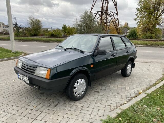 Зеленый ВАЗ 21093, объемом двигателя 1.5 л и пробегом 230 тыс. км за 1500 $, фото 1 на Automoto.ua