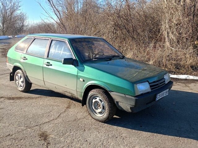 Зеленый ВАЗ 21093, объемом двигателя 1.5 л и пробегом 300 тыс. км за 1150 $, фото 1 на Automoto.ua