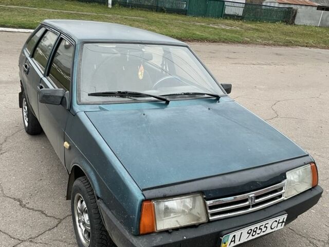 Зеленый ВАЗ 21093, объемом двигателя 1.5 л и пробегом 190 тыс. км за 942 $, фото 1 на Automoto.ua