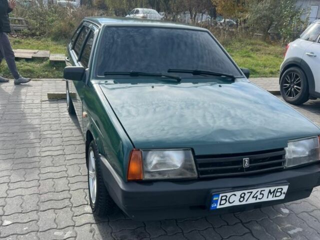 Зеленый ВАЗ 21093, объемом двигателя 1.6 л и пробегом 100 тыс. км за 1050 $, фото 1 на Automoto.ua