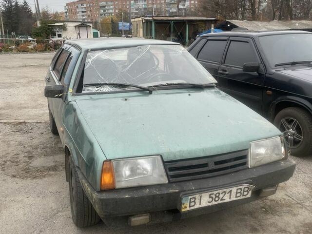 Зеленый ВАЗ 21093, объемом двигателя 1.6 л и пробегом 269 тыс. км за 571 $, фото 1 на Automoto.ua