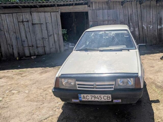 Белый ВАЗ 21099, объемом двигателя 1.5 л и пробегом 350 тыс. км за 749 $, фото 1 на Automoto.ua