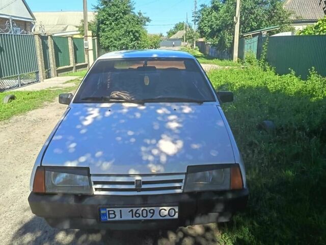 Белый ВАЗ 21099, объемом двигателя 1.5 л и пробегом 100 тыс. км за 675 $, фото 1 на Automoto.ua