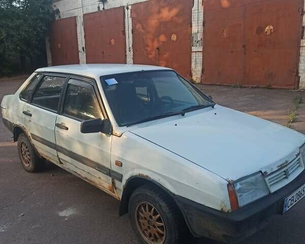Білий ВАЗ 21099, об'ємом двигуна 1.5 л та пробігом 46 тис. км за 750 $, фото 1 на Automoto.ua