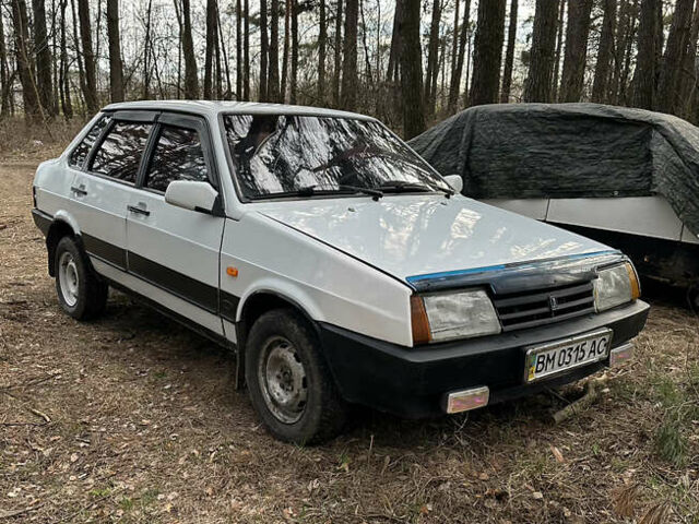 Білий ВАЗ 21099, об'ємом двигуна 1.5 л та пробігом 244 тис. км за 1300 $, фото 1 на Automoto.ua