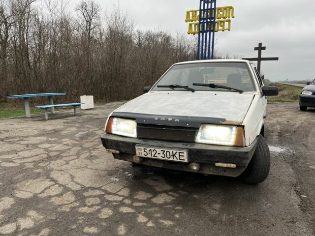 Білий ВАЗ 21099, об'ємом двигуна 1.5 л та пробігом 1000 тис. км за 550 $, фото 1 на Automoto.ua