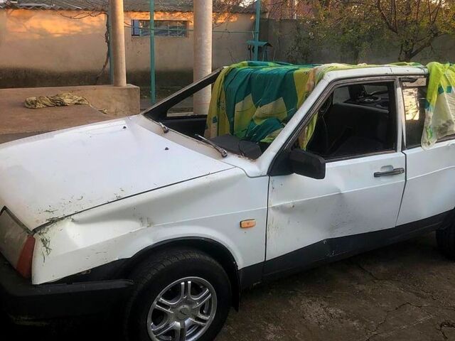 Белый ВАЗ 21099, объемом двигателя 1.5 л и пробегом 91 тыс. км за 550 $, фото 1 на Automoto.ua