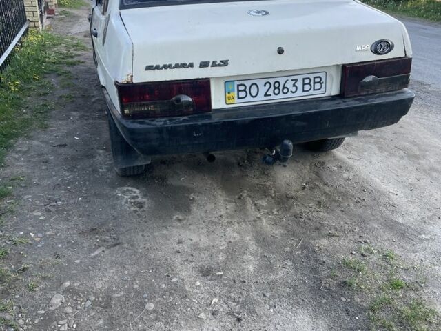 Белый ВАЗ 21099, объемом двигателя 1.3 л и пробегом 3 тыс. км за 400 $, фото 1 на Automoto.ua