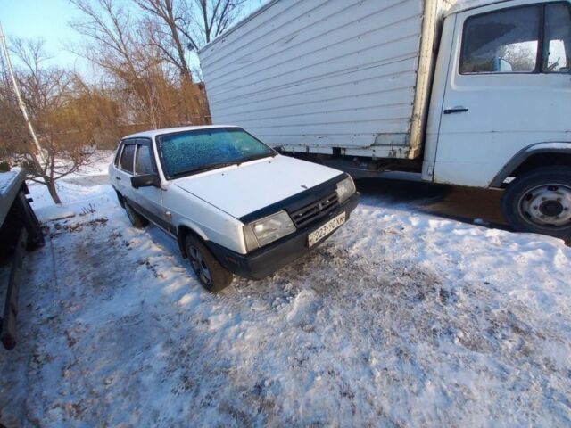 Білий ВАЗ 21099, об'ємом двигуна 0 л та пробігом 221 тис. км за 600 $, фото 1 на Automoto.ua