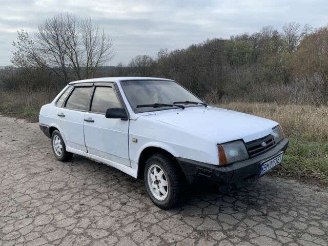 Белый ВАЗ 21099, объемом двигателя 1.5 л и пробегом 81 тыс. км за 950 $, фото 1 на Automoto.ua