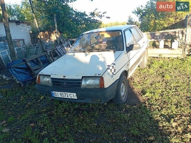 Белый ВАЗ 21099, объемом двигателя 1.5 л и пробегом 159 тыс. км за 670 $, фото 1 на Automoto.ua