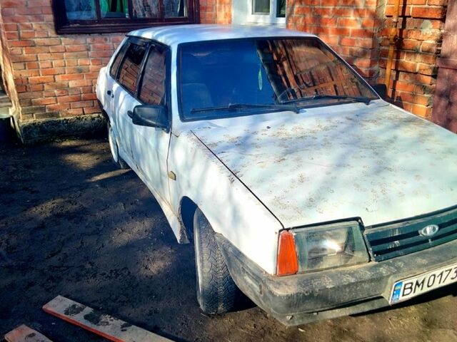 Белый ВАЗ 21099, объемом двигателя 1.5 л и пробегом 0 тыс. км за 500 $, фото 1 на Automoto.ua