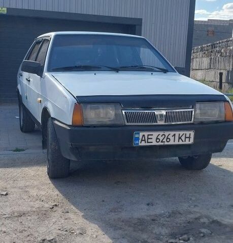 Белый ВАЗ 21099, объемом двигателя 1.5 л и пробегом 189 тыс. км за 950 $, фото 1 на Automoto.ua