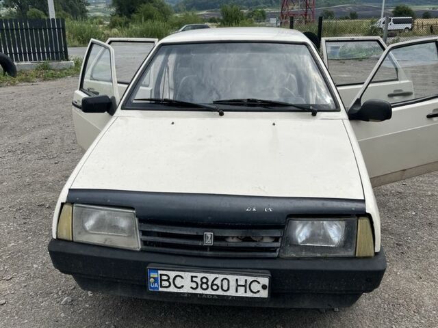 Белый ВАЗ 21099, объемом двигателя 1.5 л и пробегом 255 тыс. км за 500 $, фото 1 на Automoto.ua