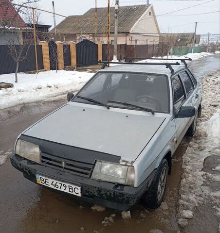 Белый ВАЗ 21099, объемом двигателя 1.5 л и пробегом 168 тыс. км за 1400 $, фото 1 на Automoto.ua