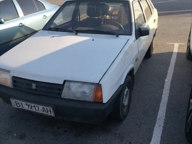Белый ВАЗ 21099, объемом двигателя 0 л и пробегом 160 тыс. км за 1200 $, фото 1 на Automoto.ua
